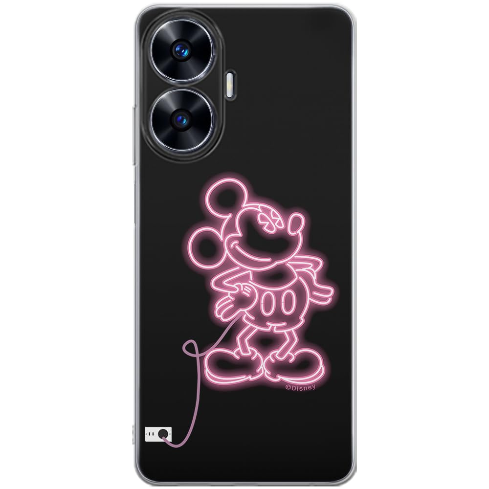 ERT GROUP mobile phone case for Realme C55 original and officially Licensed Disney pattern Mickey 001 optimally adapted to the shape of the mobile phone, case made of TPU