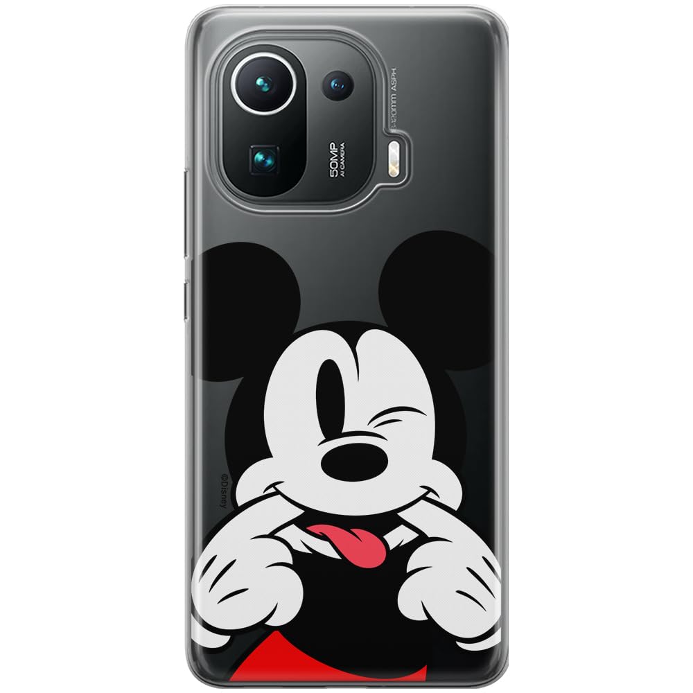ERT GROUP mobile phone case for Xiaomi MI 11 PRO original and officially Licensed Disney pattern Mickey 052 optimally adapted to the shape of the mobile phone, partially transparent