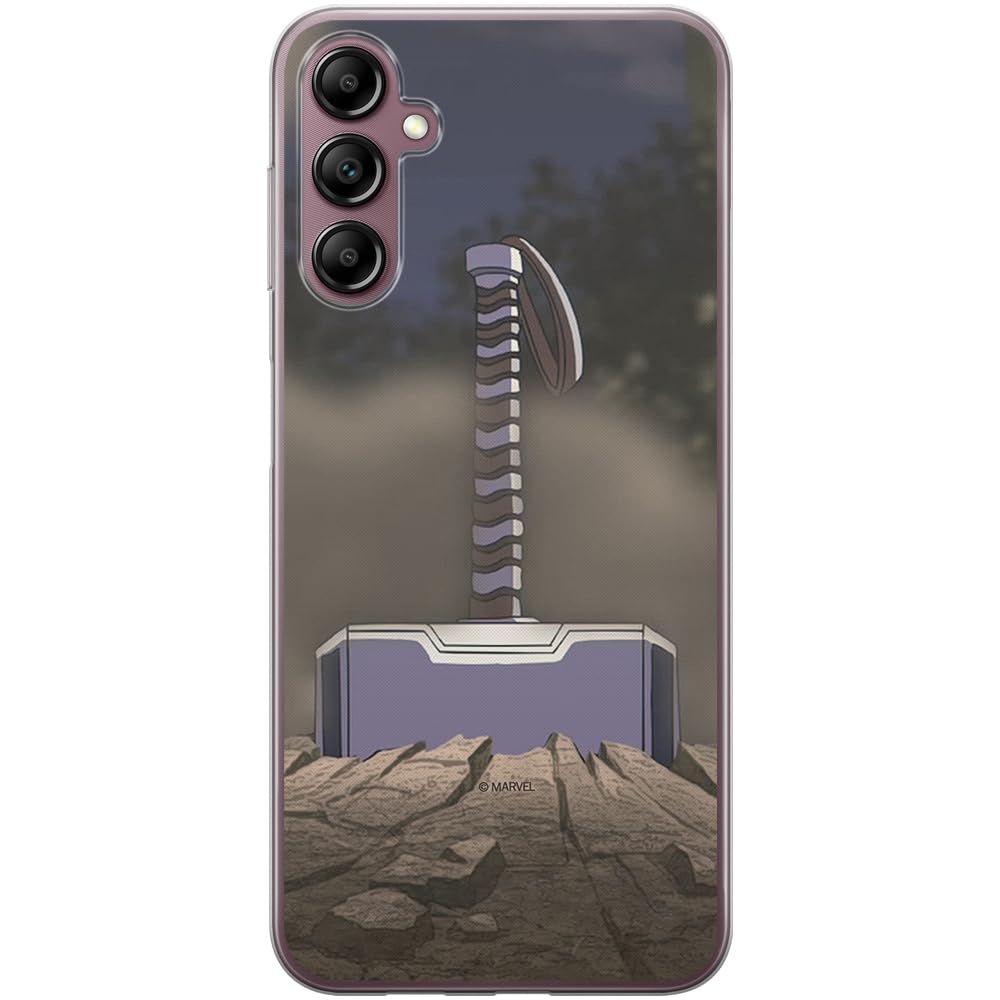 ERT GROUP mobile phone case for Samsung A14 4G/5G original and officially Licensed Marvel pattern Thor 002 optimally adapted to the shape of the mobile phone, case made of TPU