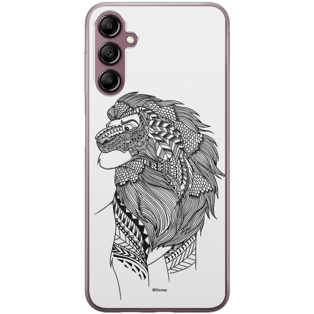 ERT GROUP mobile phone case for Samsung A14 4G/5G original and officially Licensed Disney pattern Simba & Friends 006 optimally adapted to the shape of the mobile phone, case made of TPU