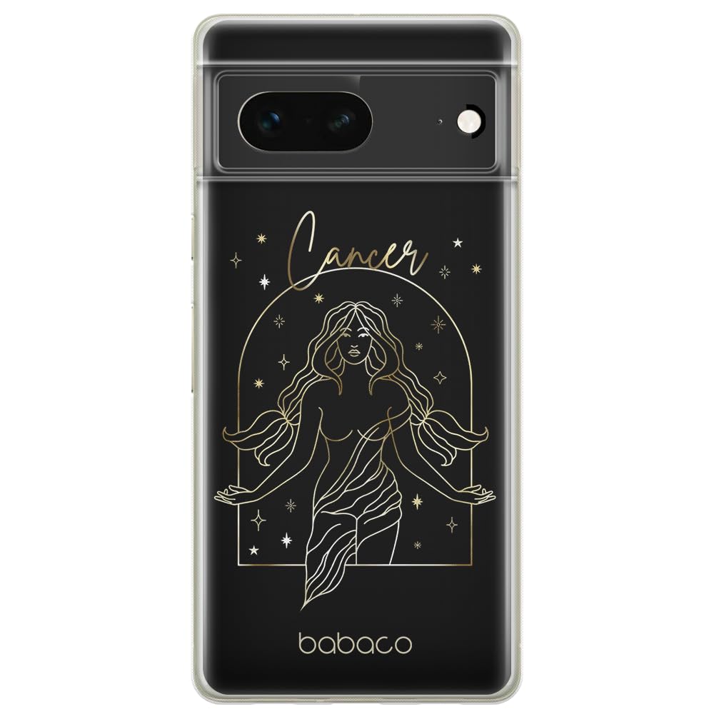 Babaco ERT GROUP mobile phone case for Google PIXEL 7 original and officially Licensed pattern Zodiac Woman 004 optimally adapted to the shape of the mobile phone, case made of TPU