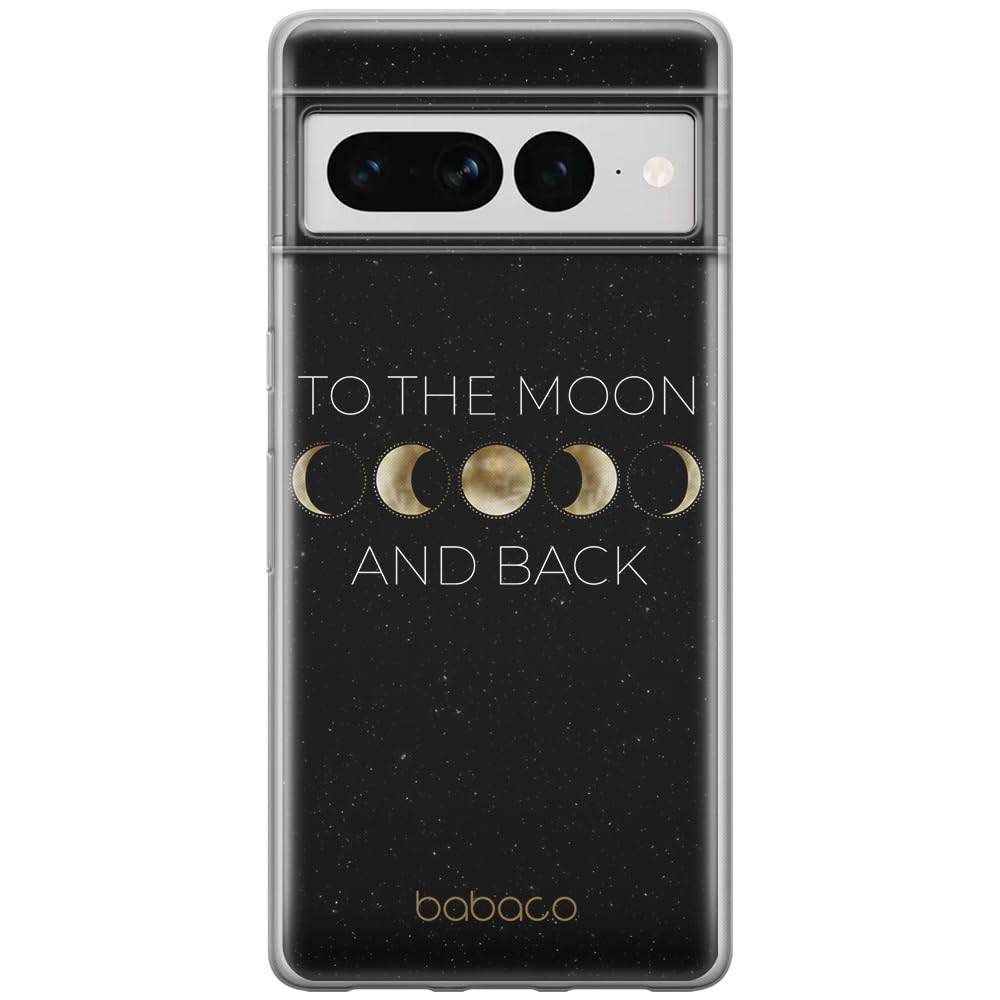 Babaco ERT GROUP mobile phone case for Google PIXEL 7 PRO original and officially Licensed pattern Space 003 optimally adapted to the shape of the mobile phone, case made of TPU