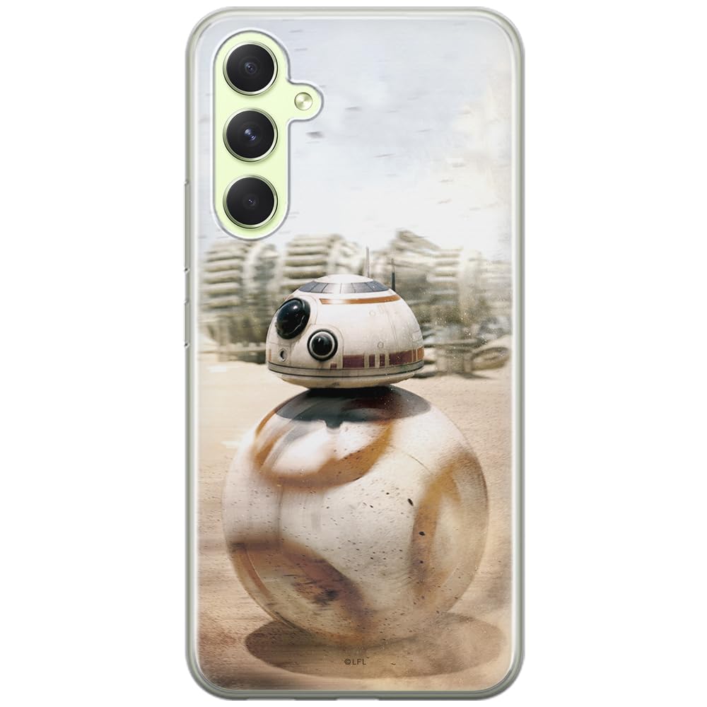 ERT GROUP mobile phone case for Samsung A54 5G original and officially Licensed Star Wars pattern BB 8 001 optimally adapted to the shape of the mobile phone, case made of TPU