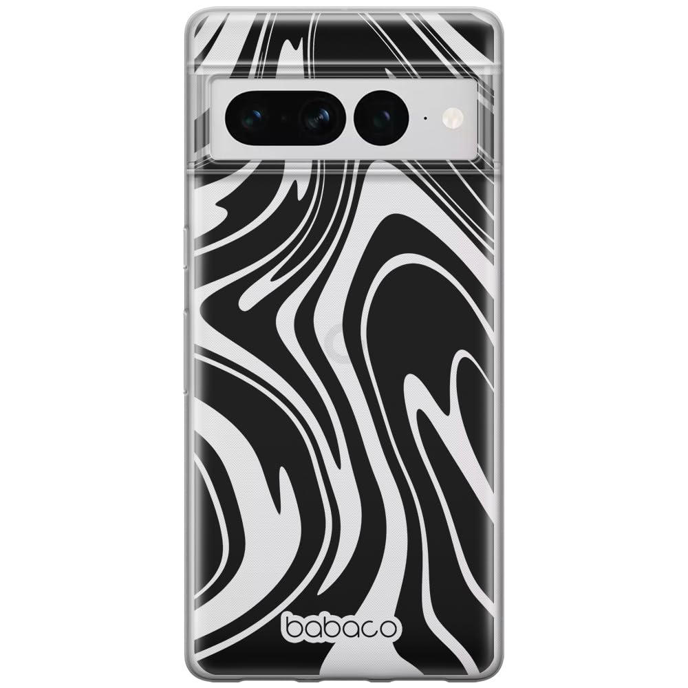 Babaco ERT GROUP mobile phone case for Google PIXEL 7 PRO original and officially Licensed pattern Doodle 001 optimally adapted to the shape of the mobile phone, case made of TPU