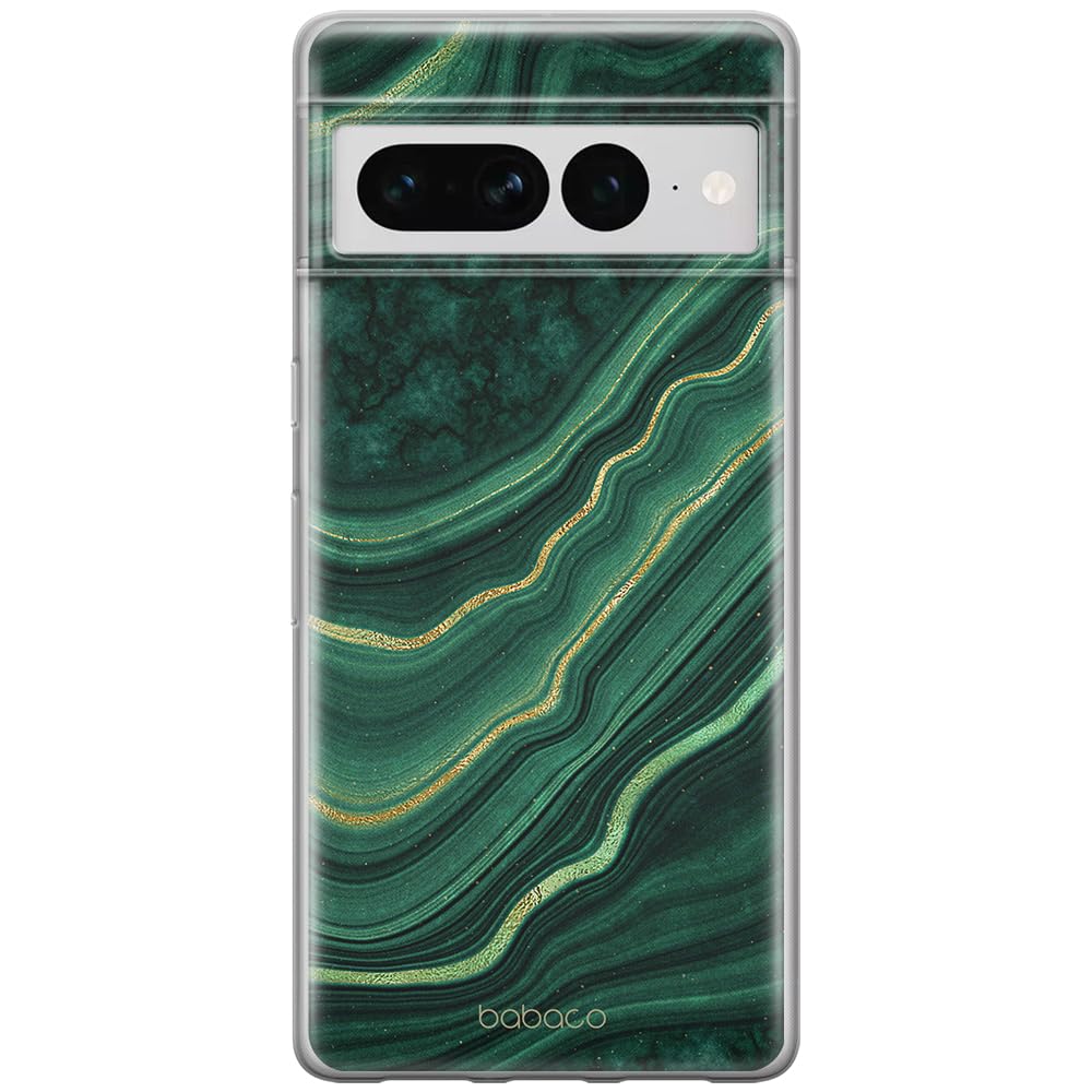 Babaco ERT GROUP mobile phone case for Google PIXEL 7 PRO original and officially Licensed pattern Marble 002 optimally adapted to the shape of the mobile phone, case made of TPU