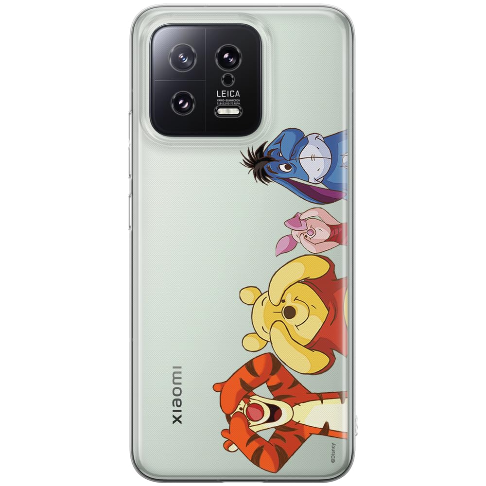 ERT GROUP mobile phone case for Xiaomi 13 original and officially Licensed Disney pattern Winnie the Pooh & Friends 036 optimally adapted to the shape of the mobile phone, partially transparent