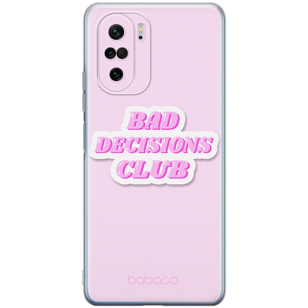 Babaco ERT GROUP mobile phone case for Xiaomi MI 11i/ REDMI K40/K40 PRO/POCO F3/ F3 PRO original and officially Licensed pattern 90's Girl 003, case made of TPU