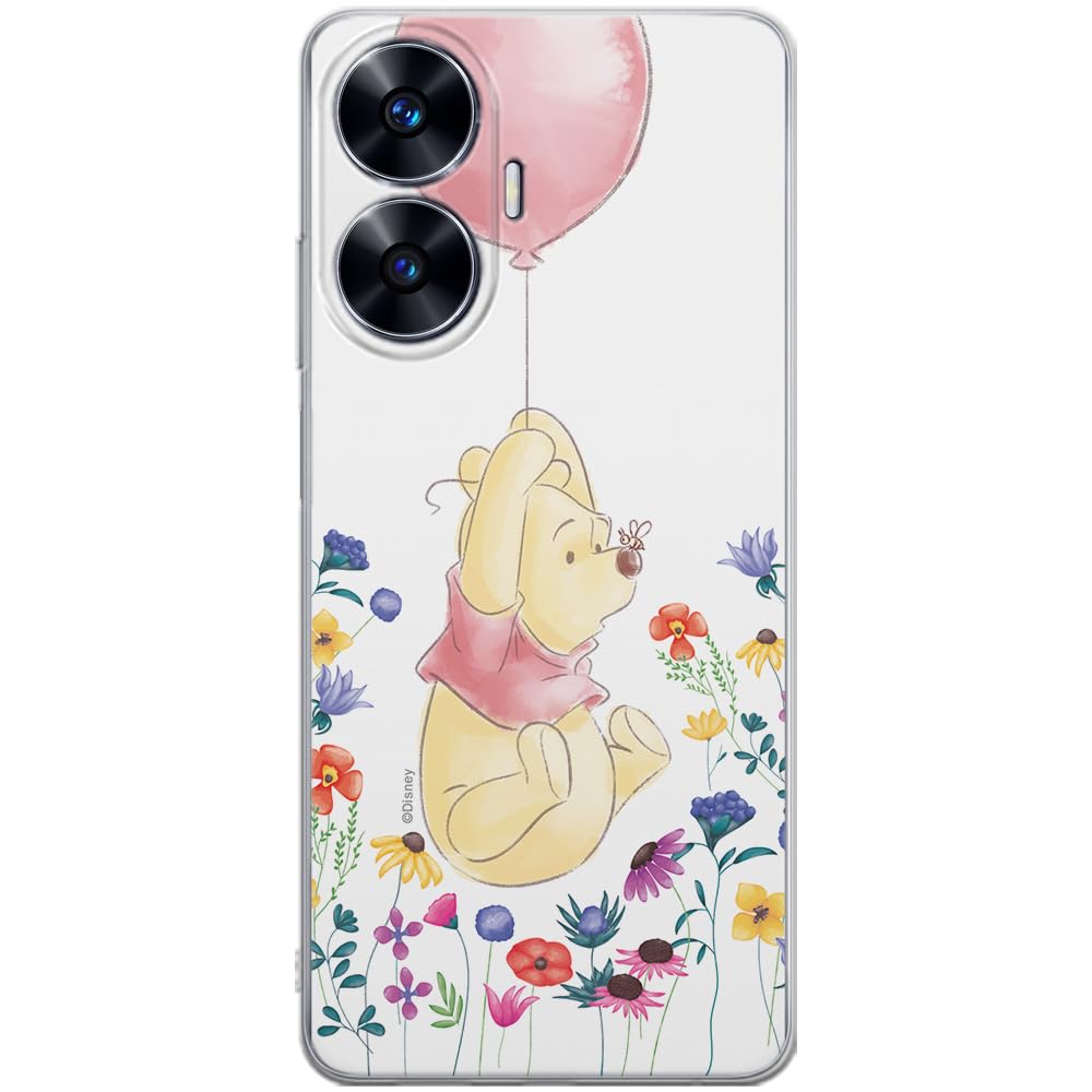 ERT GROUP mobile phone case for Realme C55 original and officially Licensed Disney pattern Winnie the Pooh & Friends 028 optimally adapted to the shape of the mobile phone, case made of TPU