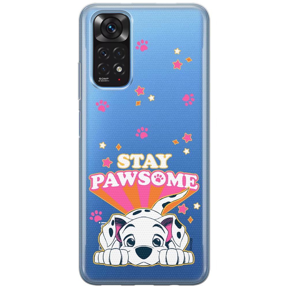 ERT GROUP mobile phone case for Xiaomi REDMI NOTE 11 5G/11S 5G/11T 5G/POCO M4 PRO 5G original and officially Licensed Disney pattern Dalmatian 007, partially transparent