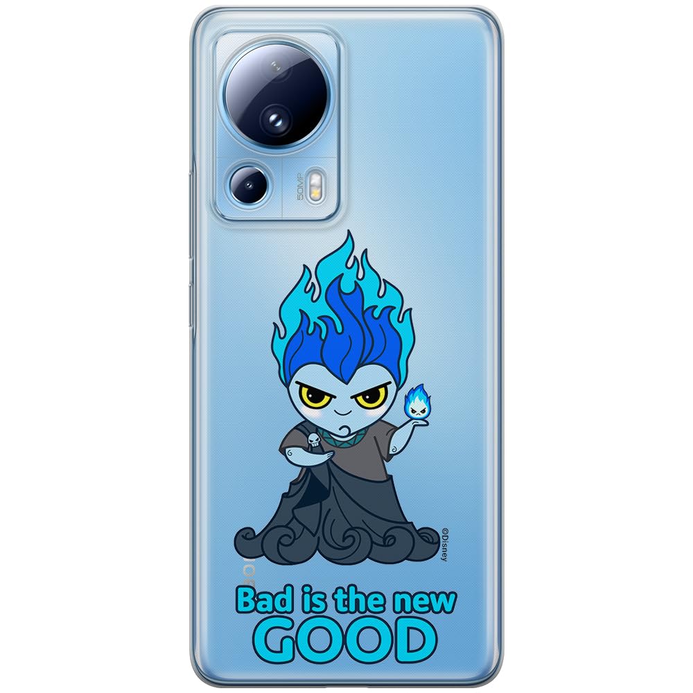 ERT GROUP mobile phone case for Xiaomi 13 LITE/CIVI 2 original and officially Licensed Disney pattern Hades 001 optimally adapted to the shape of the mobile phone, partially transparent