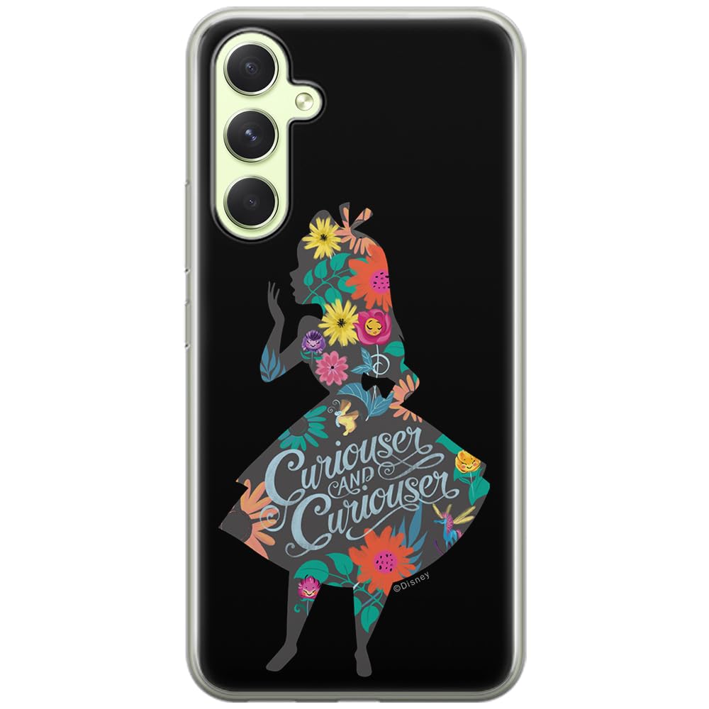 ERT GROUP mobile phone case for Samsung A54 5G original and officially Licensed Disney pattern Alice 002 optimally adapted to the shape of the mobile phone, case made of TPU