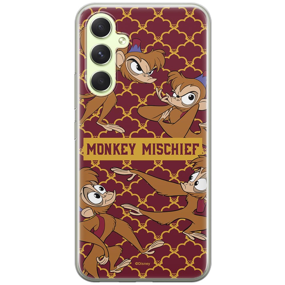 ERT GROUP mobile phone case for Samsung A54 5G original and officially Licensed Disney pattern Abu 002 optimally adapted to the shape of the mobile phone, case made of TPU