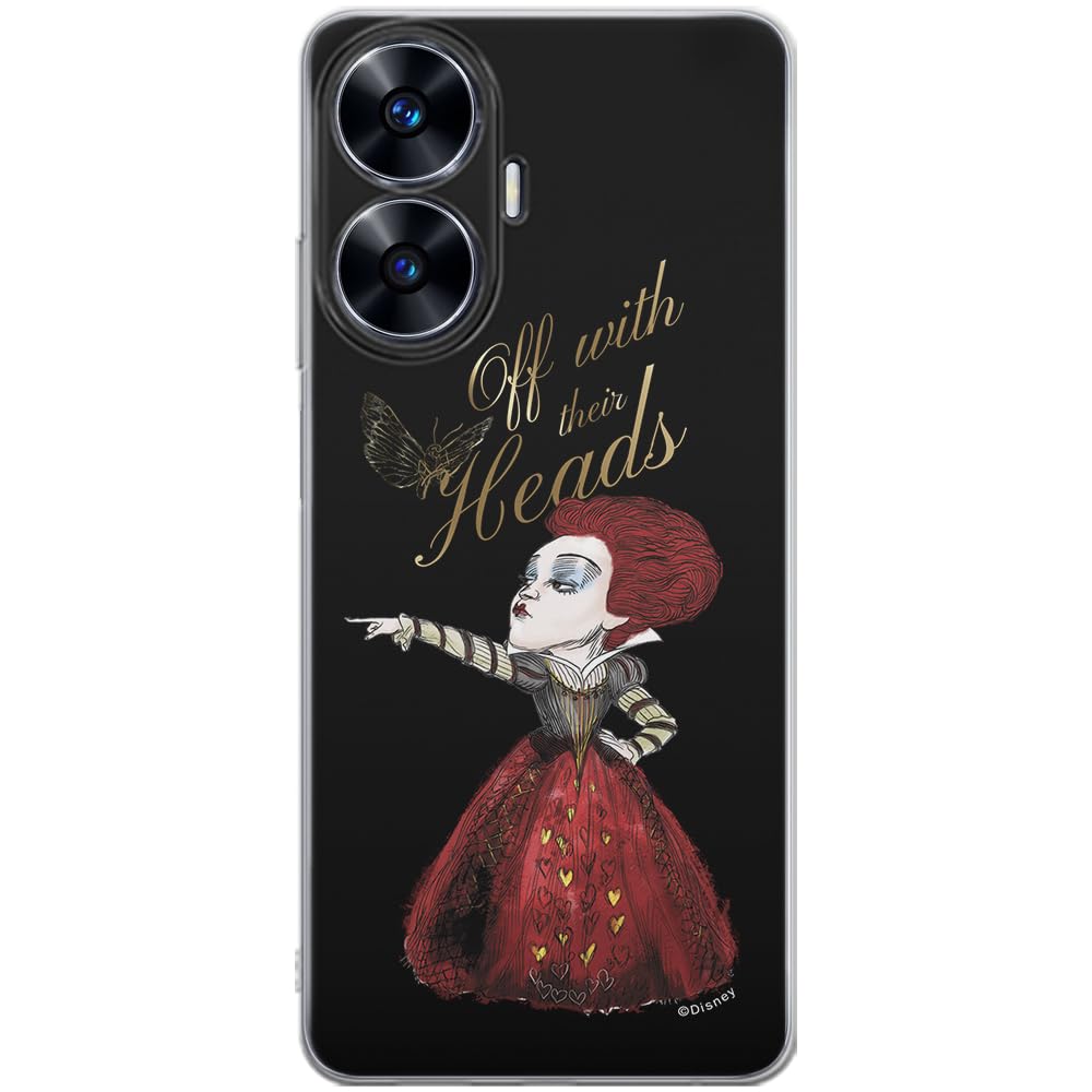 ERT GROUP mobile phone case for Realme C55 original and officially Licensed Disney pattern Alice & Friends 002 optimally adapted to the shape of the mobile phone, case made of TPU
