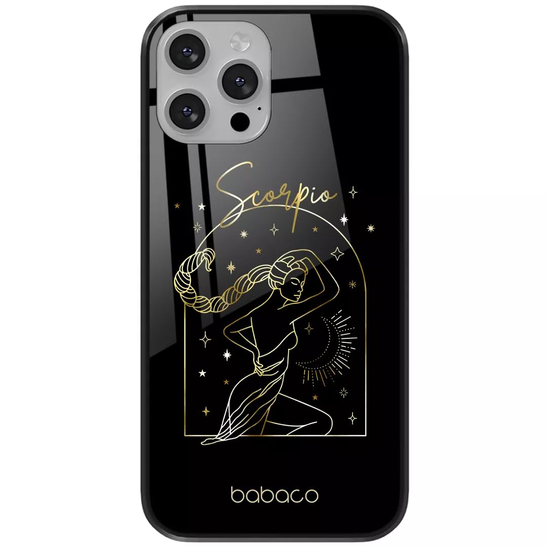 Babaco ERT GROUP mobile phone case for Apple Iphone 13 original and officially Licensed pattern Zodiac Woman 008 made of hardened glass, optimally adapted to the mobile phone, protective cover
