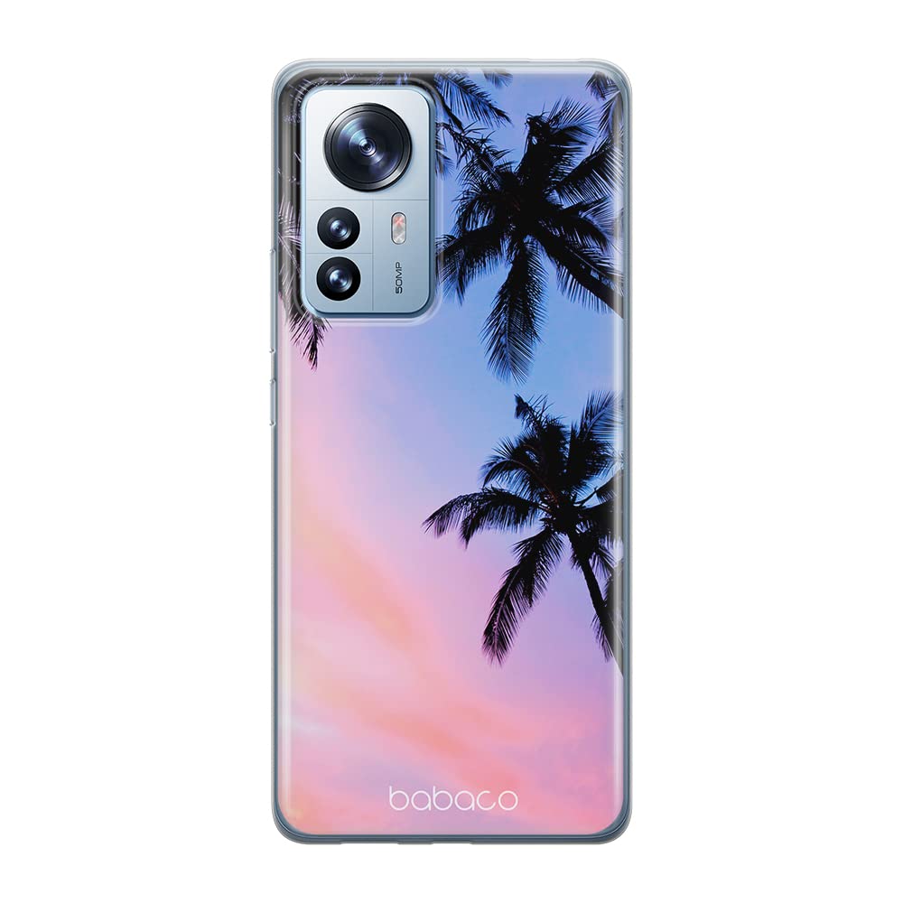 Babaco ERT GROUP mobile phone case for Xiaomi 12 / 12X original and officially Licensed pattern Nature 002 optimally adapted to the shape of the mobile phone, case made of TPU
