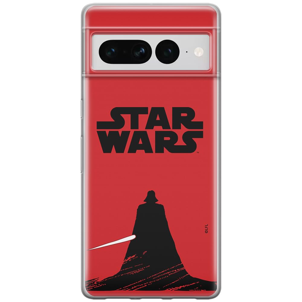 ERT GROUP mobile phone case for Google PIXEL 7 PRO original and officially Licensed Star Wars pattern Darth Vader 015 optimally adapted to the shape of the mobile phone, case made of TPU