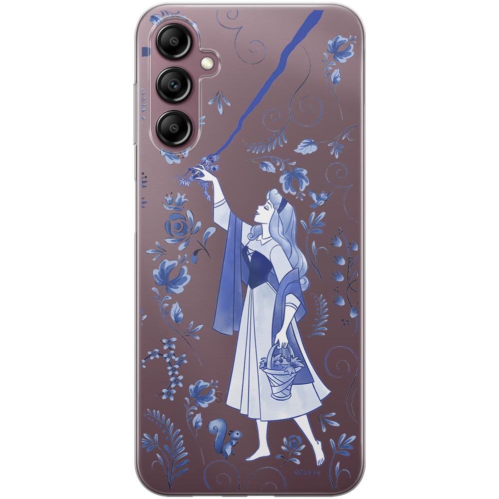 ERT GROUP mobile phone case for Samsung A14 4G/5G original and officially Licensed Disney pattern Aurora 003 optimally adapted to the shape of the mobile phone, partially transparent