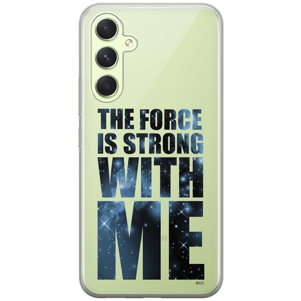 ERT GROUP mobile phone case for Samsung A54 5G original and officially Licensed Star Wars pattern 015 optimally adapted to the shape of the mobile phone, partially transparent