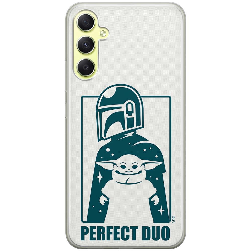 ERT GROUP mobile phone case for Samsung A34 5G original and officially Licensed Star Wars pattern Baby Yoda 034 optimally adapted to the shape of the mobile phone, case made of TPU