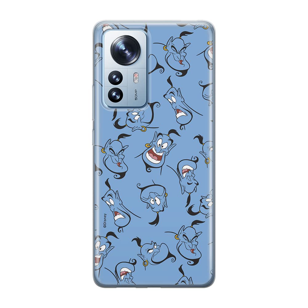 ERT GROUP mobile phone case for Xiaomi 12 / 12X original and officially Licensed Disney pattern Genie 002 optimally adapted to the shape of the mobile phone, case made of TPU