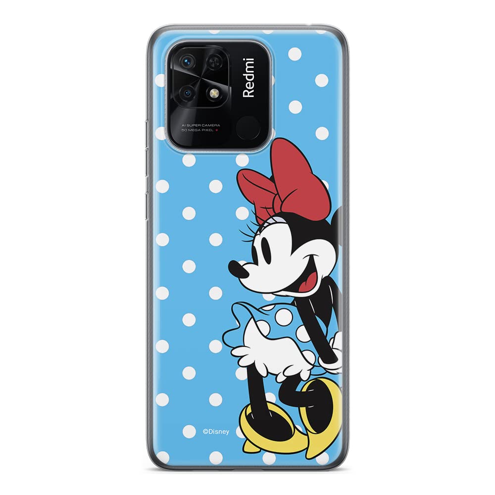 ERT GROUP mobile phone case for Xiaomi REDMI 10C original and officially Licensed Disney pattern Minnie 034 optimally adapted to the shape of the mobile phone, case made of TPU