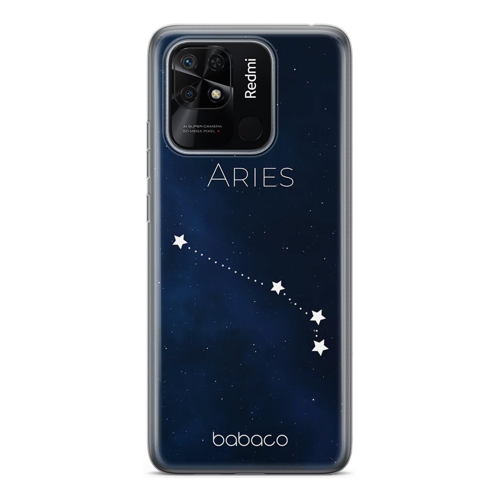 Babaco ERT GROUP mobile phone case for Xiaomi REDMI 10C original and officially Licensed pattern Zodiac Constellation 001 optimally adapted to the shape of the mobile phone, case made of TPU
