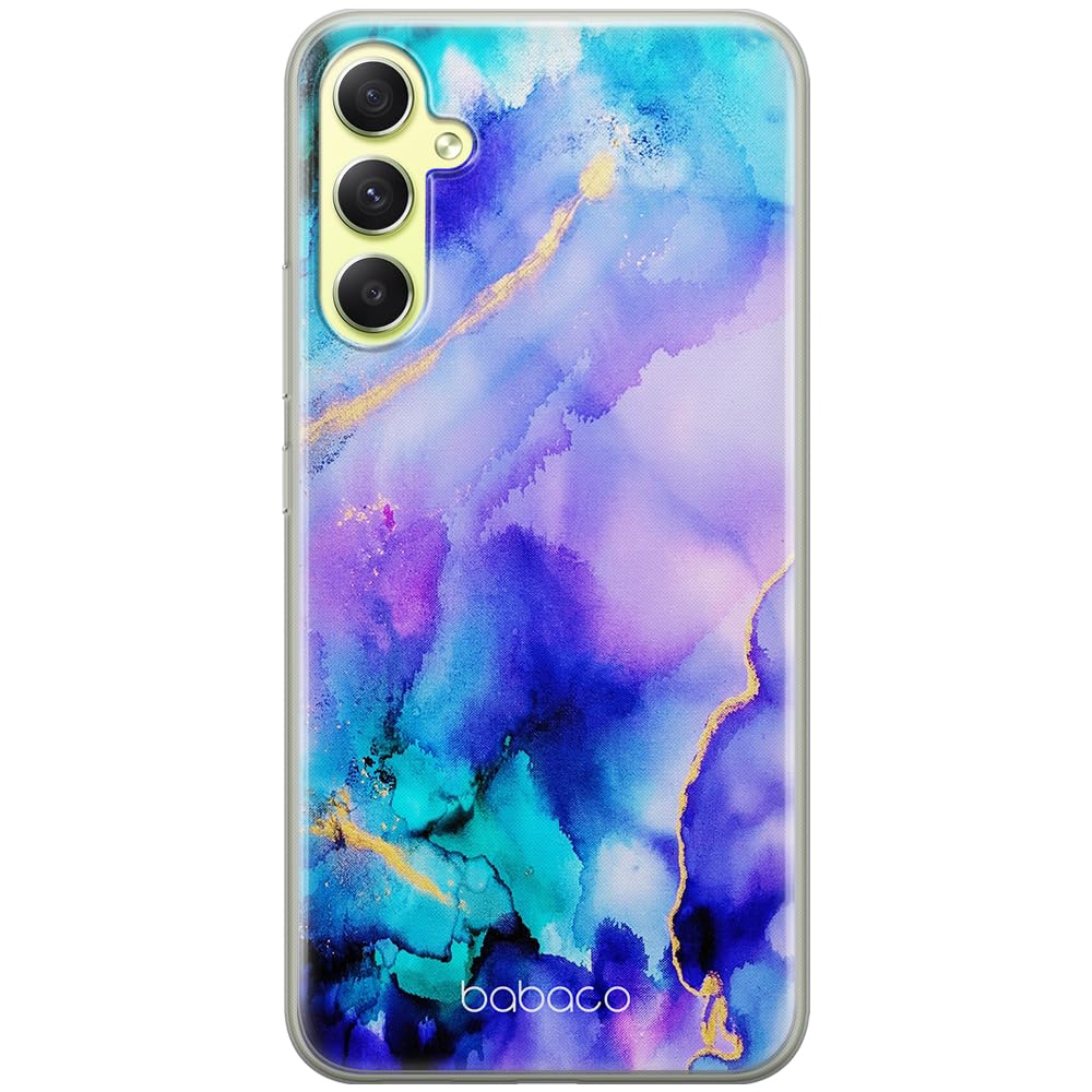 Babaco ERT GROUP mobile phone case for Samsung A34 5G original and officially Licensed pattern Abstract 011 optimally adapted to the shape of the mobile phone, case made of TPU