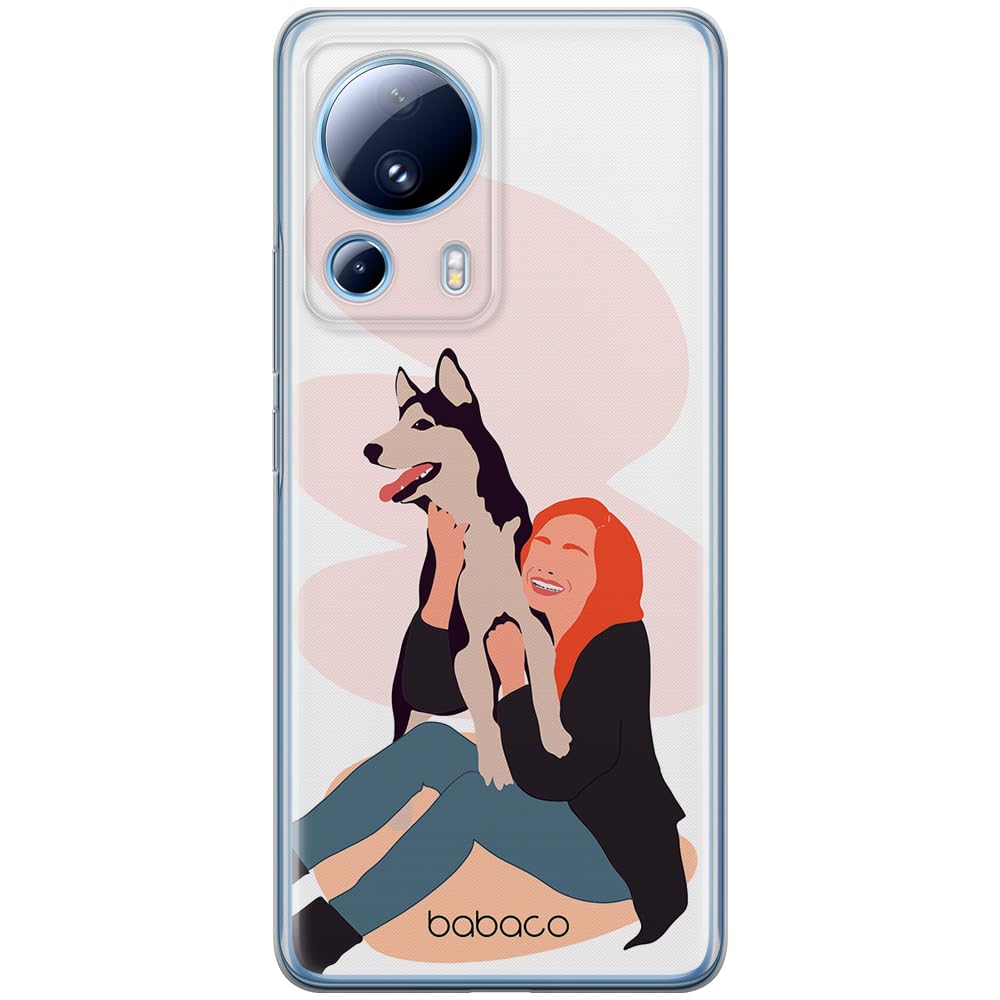 Babaco ERT GROUP mobile phone case for Xiaomi 13 LITE/CIVI 2 original and officially Licensed pattern Dogs 004 optimally adapted to the shape of the mobile phone, case made of TPU