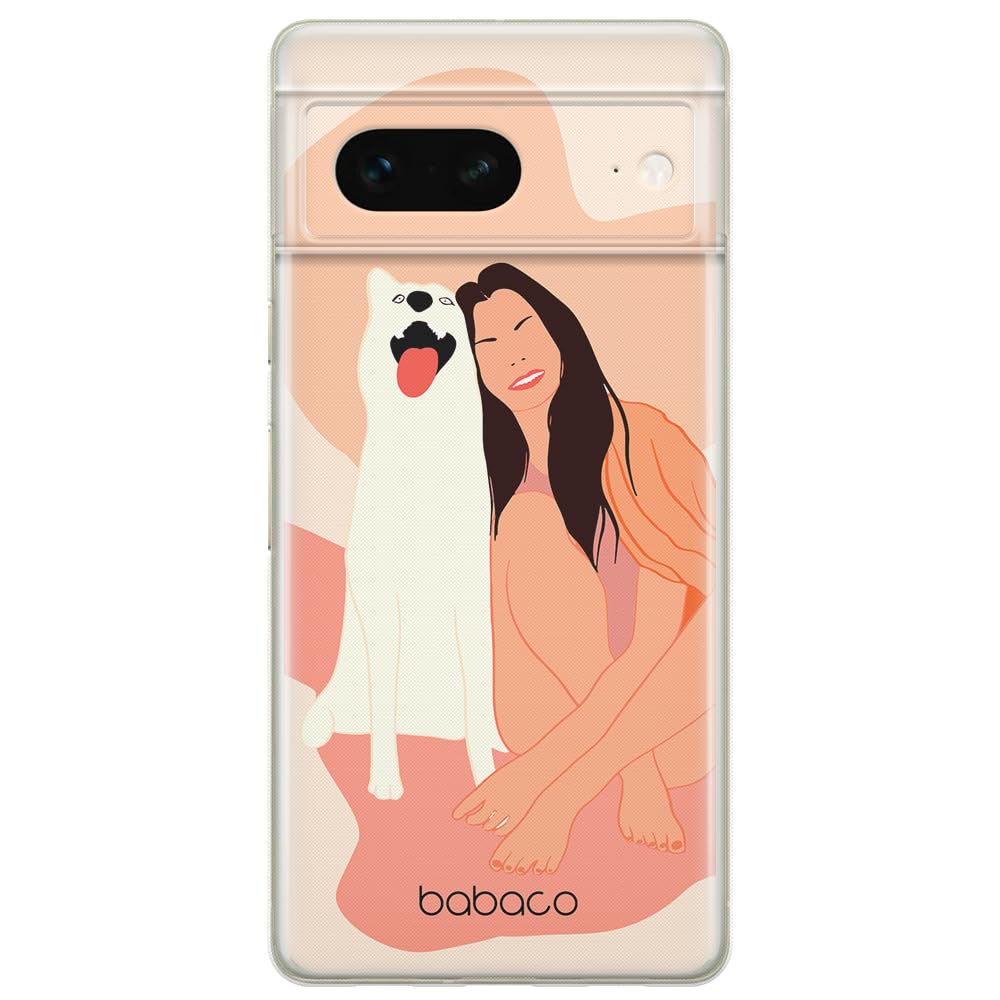 Babaco ERT GROUP mobile phone case for Google PIXEL 7 original and officially Licensed pattern Dogs 005 optimally adapted to the shape of the mobile phone, case made of TPU