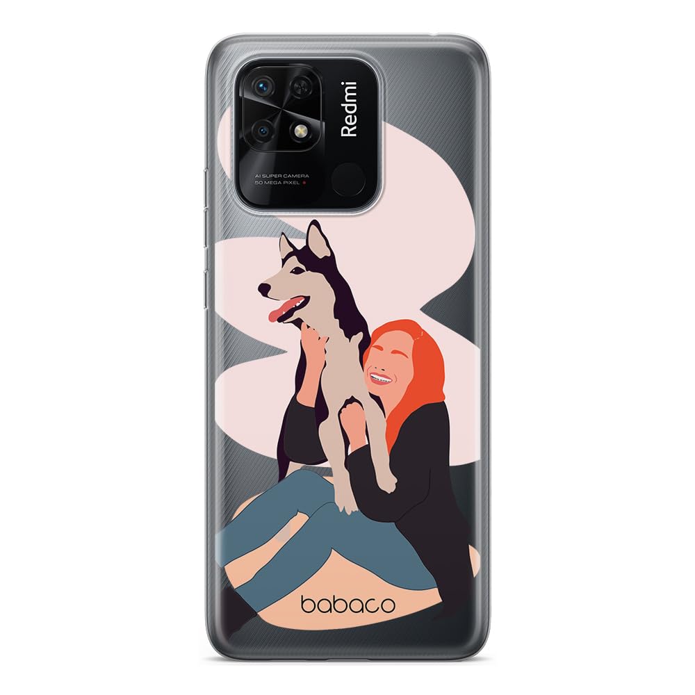 Babaco ERT GROUP mobile phone case for Xiaomi REDMI 10C original and officially Licensed pattern Dogs 004 optimally adapted to the shape of the mobile phone, partially transparent