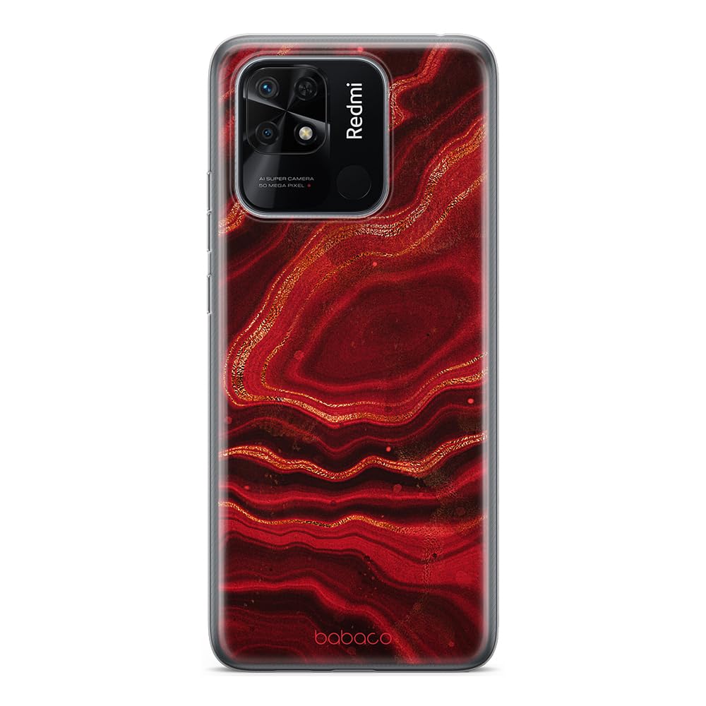 Babaco ERT GROUP mobile phone case for Xiaomi REDMI 10C original and officially Licensed pattern Marble 012 optimally adapted to the shape of the mobile phone, case made of TPU