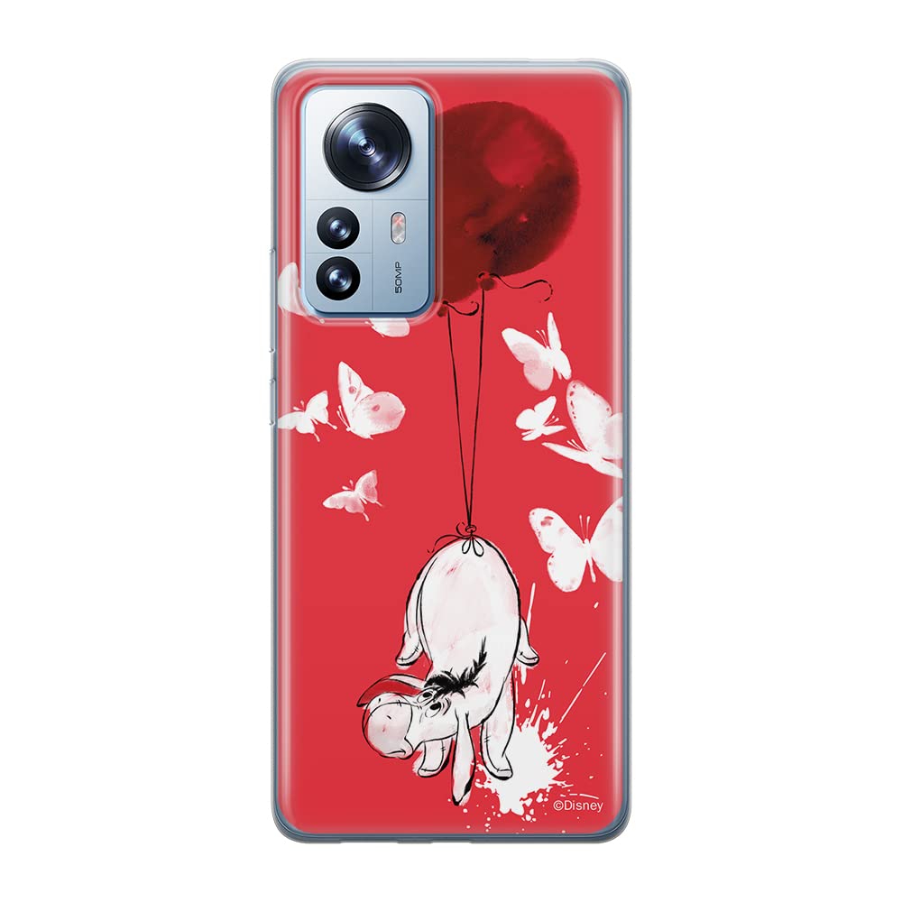 ERT GROUP mobile phone case for Xiaomi 12 PRO original and officially Licensed Disney pattern Eeyore 001 optimally adapted to the shape of the mobile phone, case made of TPU