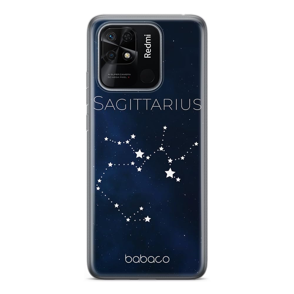 Babaco ERT GROUP mobile phone case for Xiaomi REDMI 10C original and officially Licensed pattern Zodiac Constellation 009 optimally adapted to the shape of the mobile phone, case made of TPU