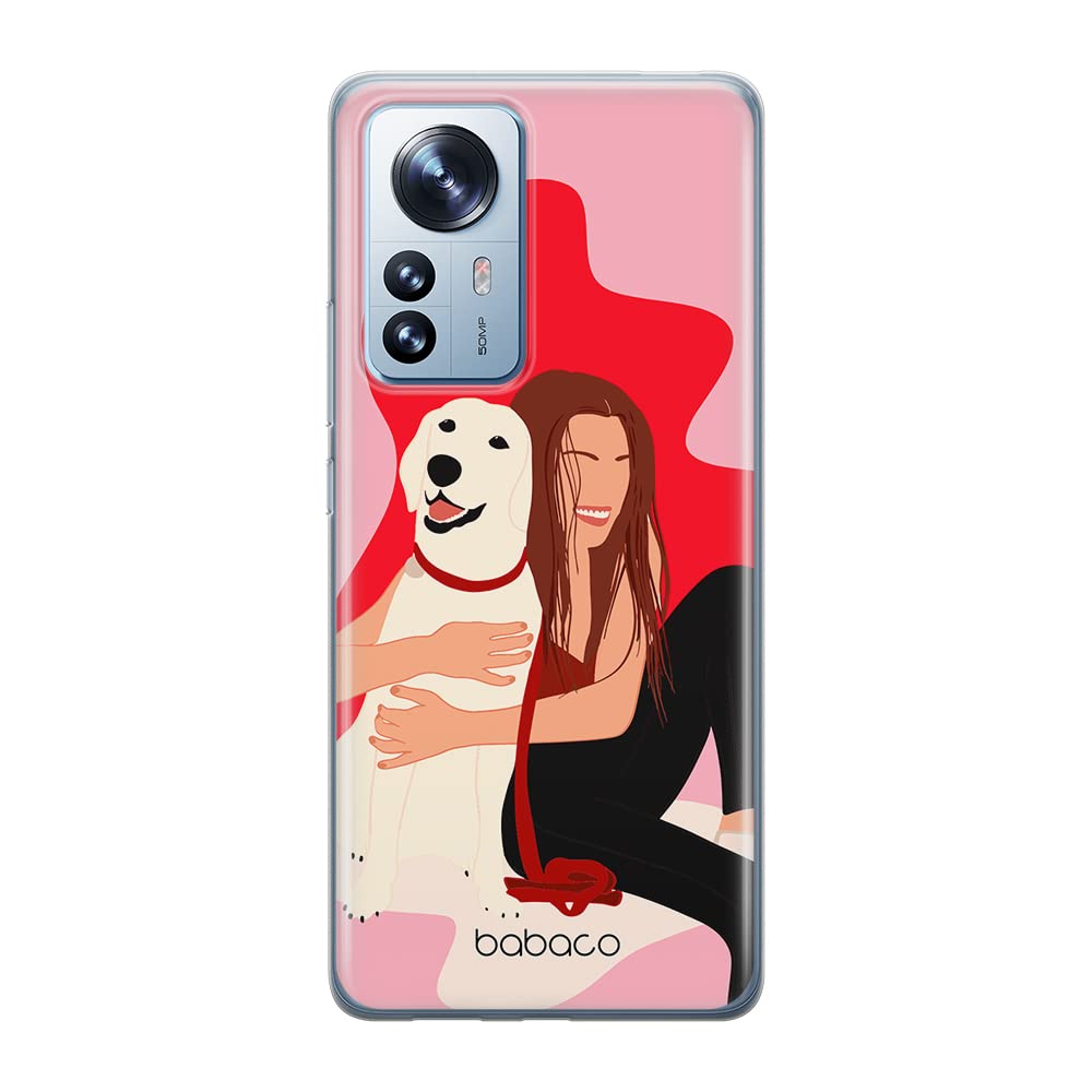 Babaco ERT GROUP mobile phone case for Xiaomi 12 PRO original and officially Licensed pattern Dogs 006 optimally adapted to the shape of the mobile phone, case made of TPU