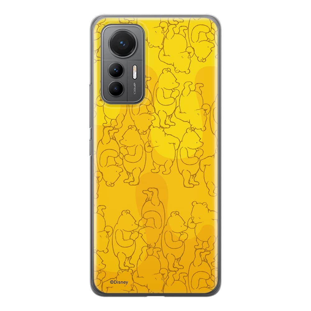 ERT GROUP mobile phone case for Xiaomi 12 LITE original and officially Licensed Disney pattern Winnie the Pooh & Friends 003 optimally adapted to the shape of the mobile phone, case made of TPU