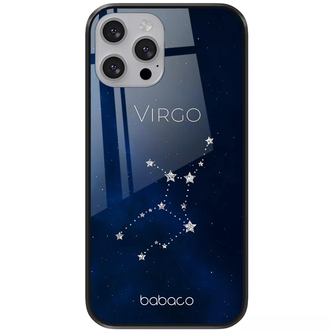 Babaco ERT GROUP mobile phone case for Apple Iphone 13 PRO MAX original and officially Licensed pattern Zodiac Constellation 006 made of hardened glass, protective cover