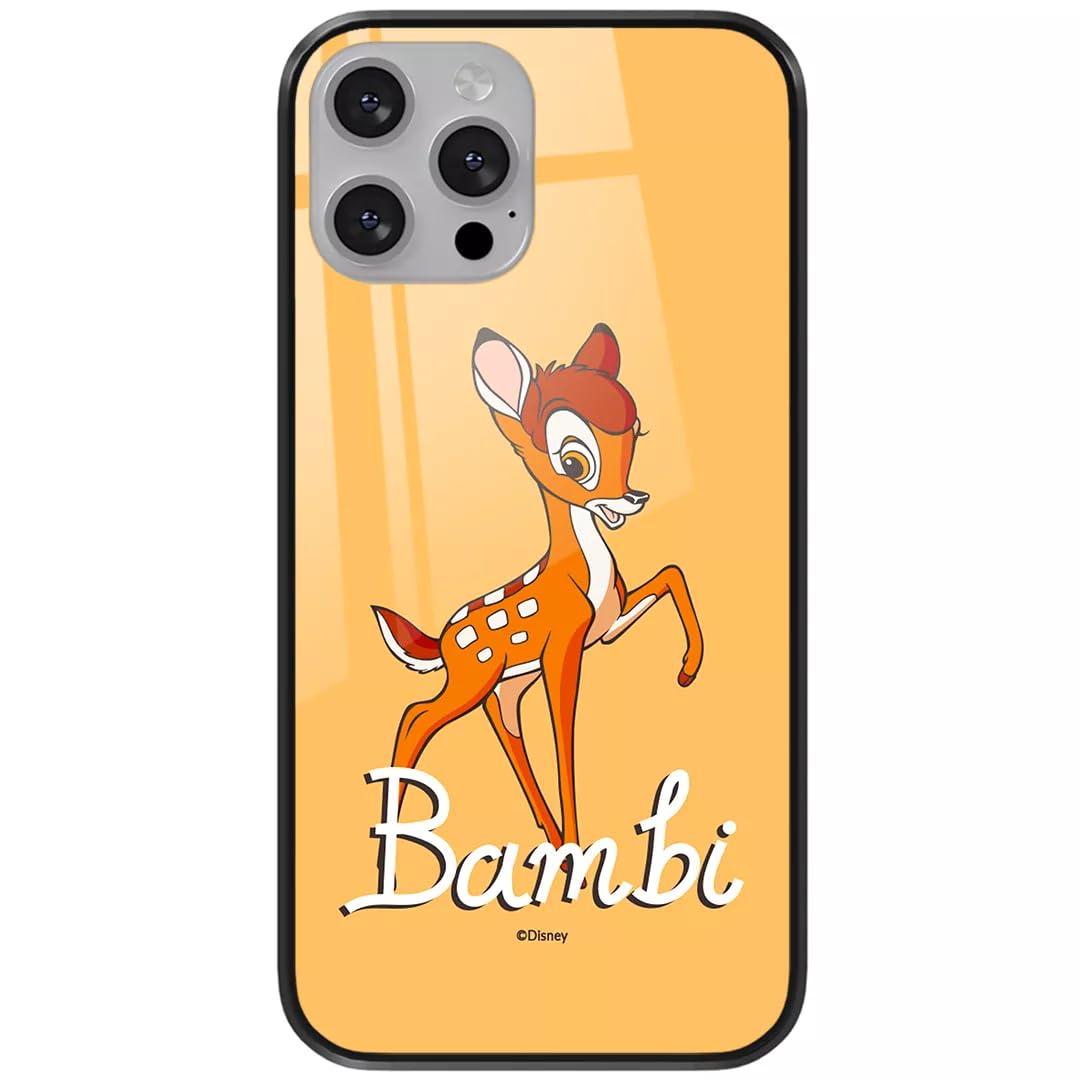 ERT GROUP mobile phone case for Apple Iphone 13 original and officially Licensed Disney pattern Bambi 013 made of hardened glass, optimally adapted to the mobile phone, protective cover