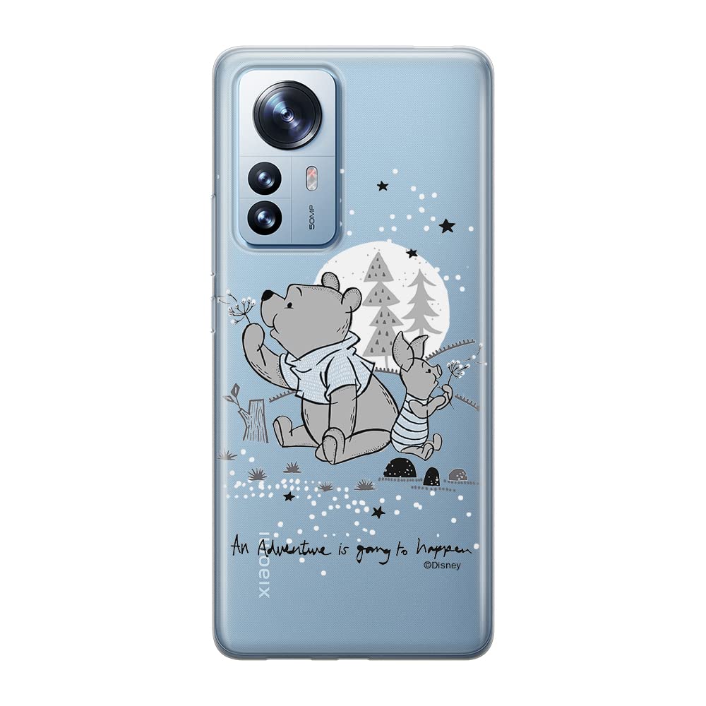 ERT GROUP mobile phone case for Xiaomi 12 / 12X original and officially Licensed Disney pattern Winnie the Pooh & Friends 008 optimally adapted to the shape of the mobile phone, partially transparent