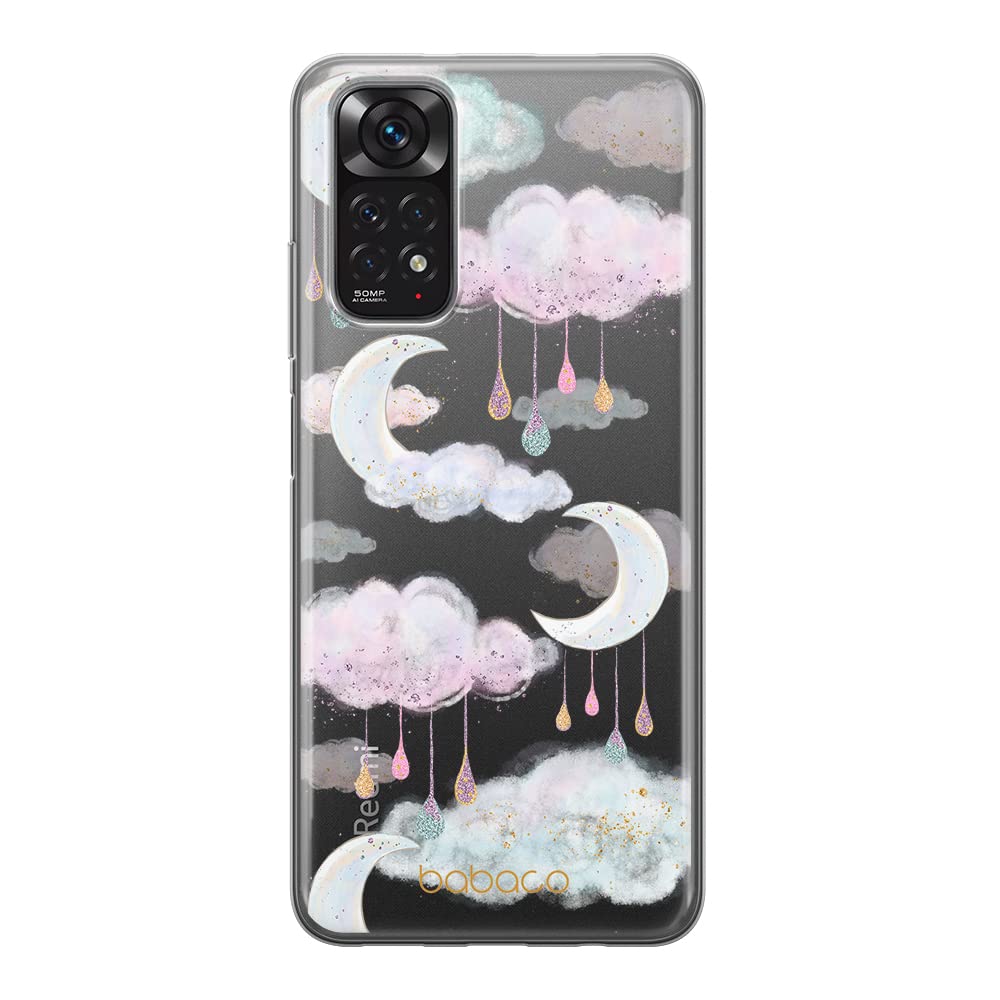 Babaco ERT GROUP mobile phone case for Xiaomi REDMI NOTE 11S 4G / REDMI NOTE 11 4G original and officially Licensed pattern Sky 001 adapted to the shape of the mobile phone, partially transparent