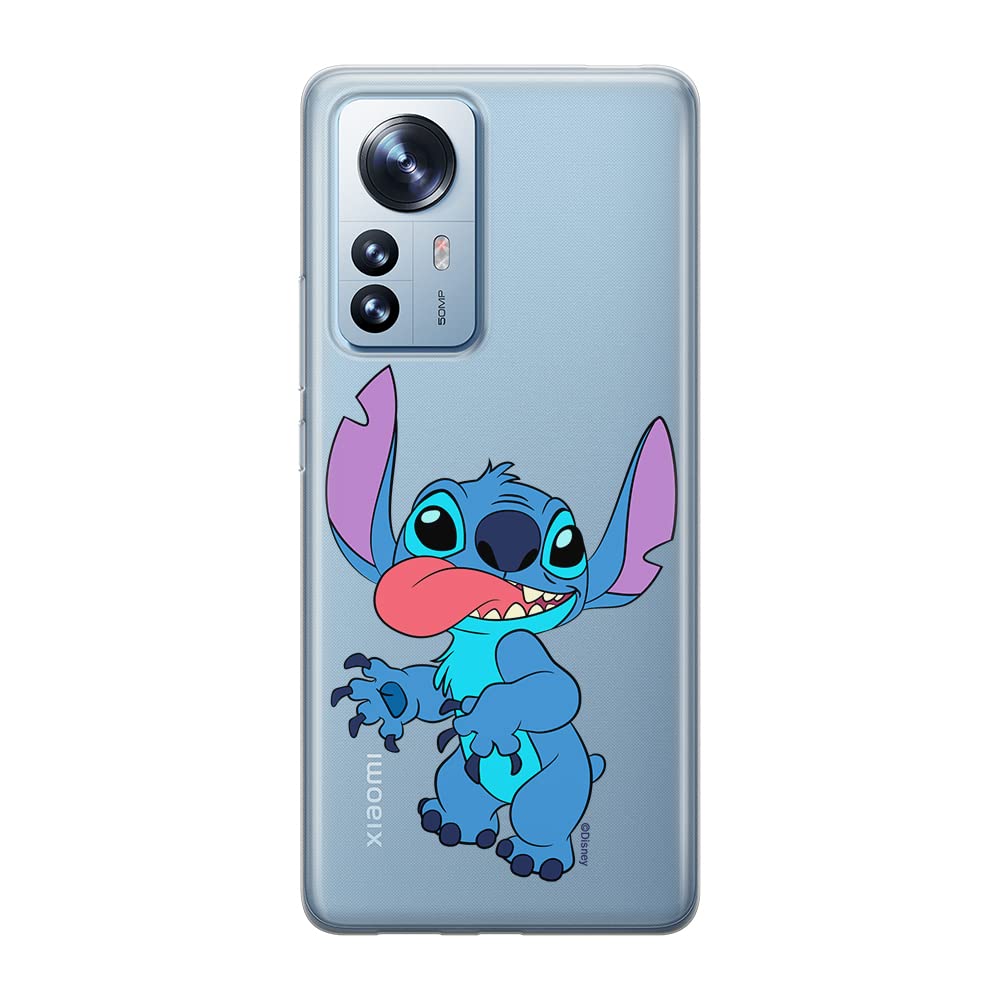 ERT GROUP mobile phone case for Xiaomi 12 / 12X original and officially Licensed Disney pattern Stich 012 optimally adapted to the shape of the mobile phone, partially transparent
