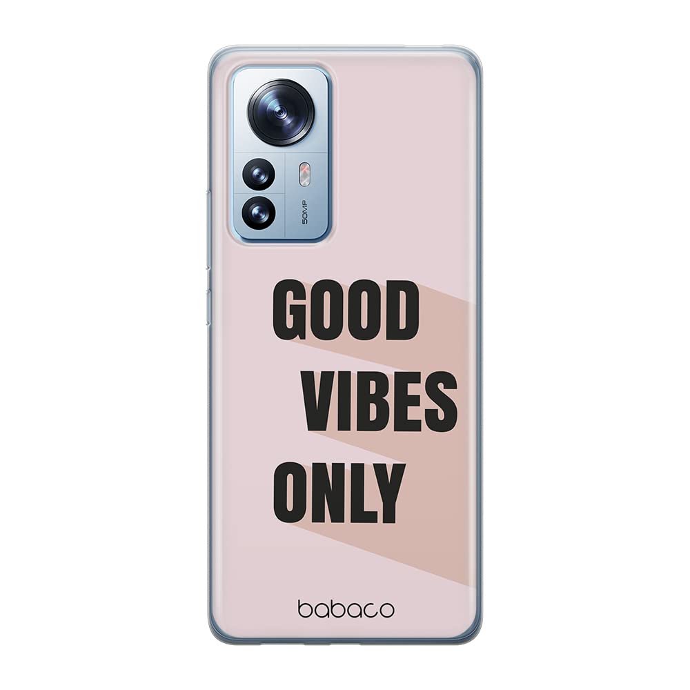 Babaco ERT GROUP mobile phone case for Xiaomi 12 / 12X original and officially Licensed pattern 90's Girl 007 optimally adapted to the shape of the mobile phone, case made of TPU