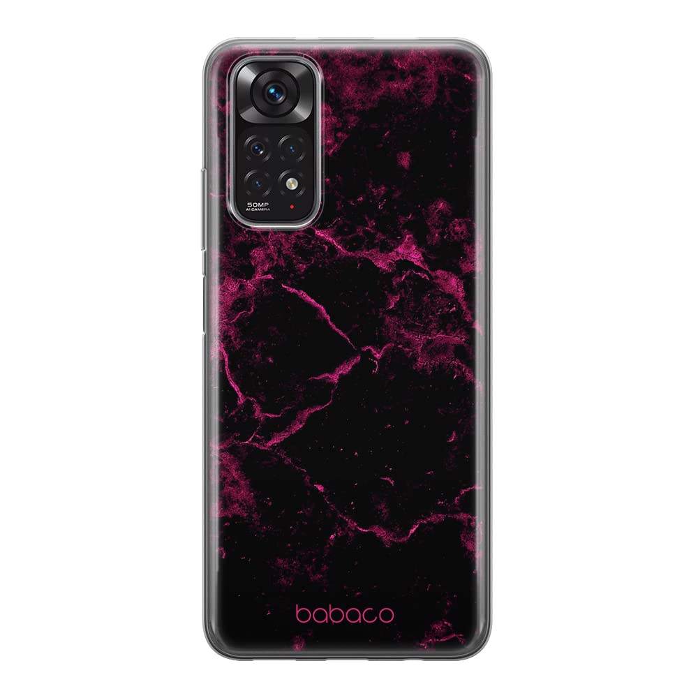 Babaco ERT GROUP mobile phone case for Xiaomi REDMI NOTE 11S 4G / REDMI NOTE 11 4G original and officially Licensed pattern Abstrakt 018 adapted to the shape of the mobile phone, case made of TPU