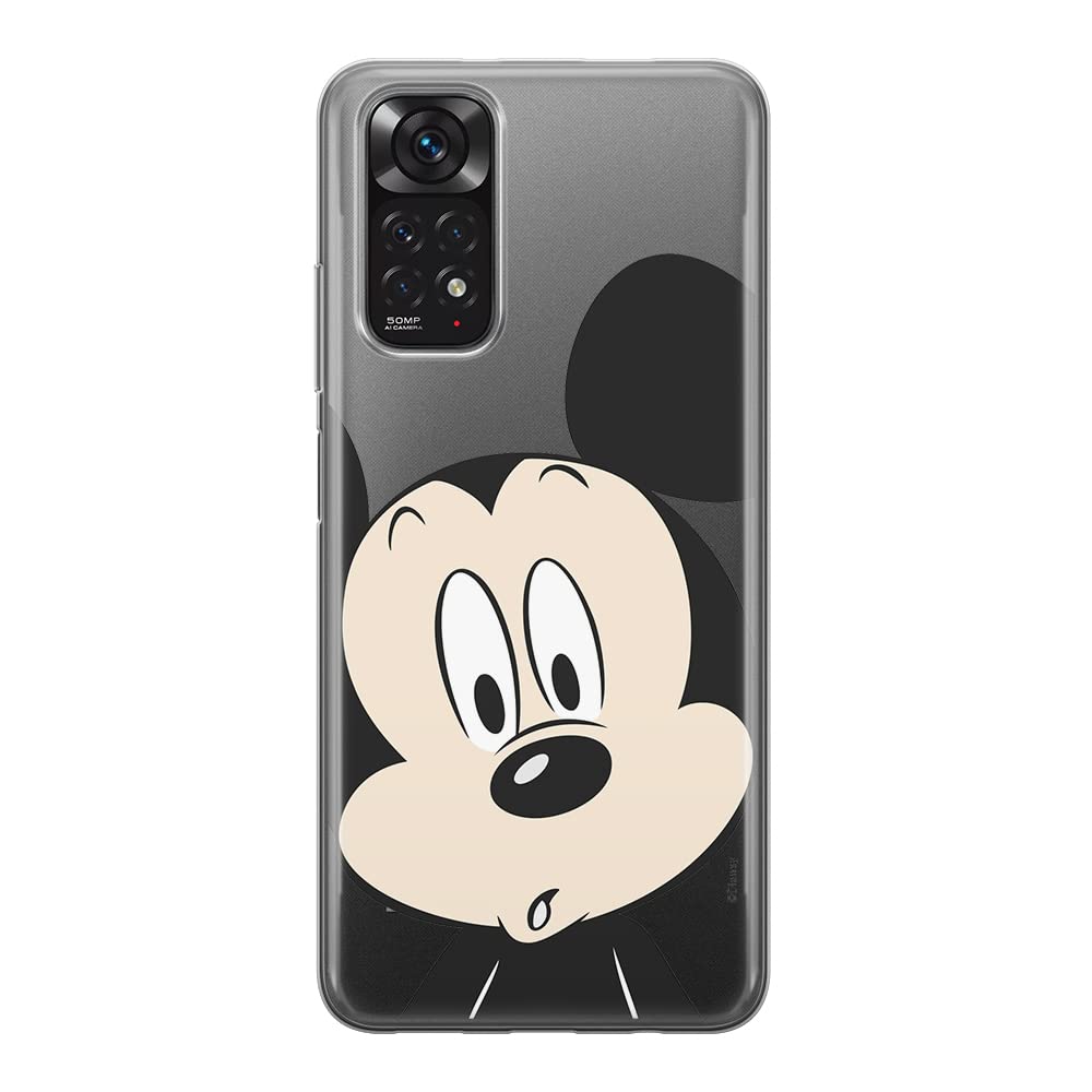 ERT GROUP mobile phone case for Xiaomi REDMI NOTE 11S 4G / REDMI NOTE 11 4G original and officially Licensed Disney pattern Mickey 019 adapted to the shape of the mobile phone, partially transparent