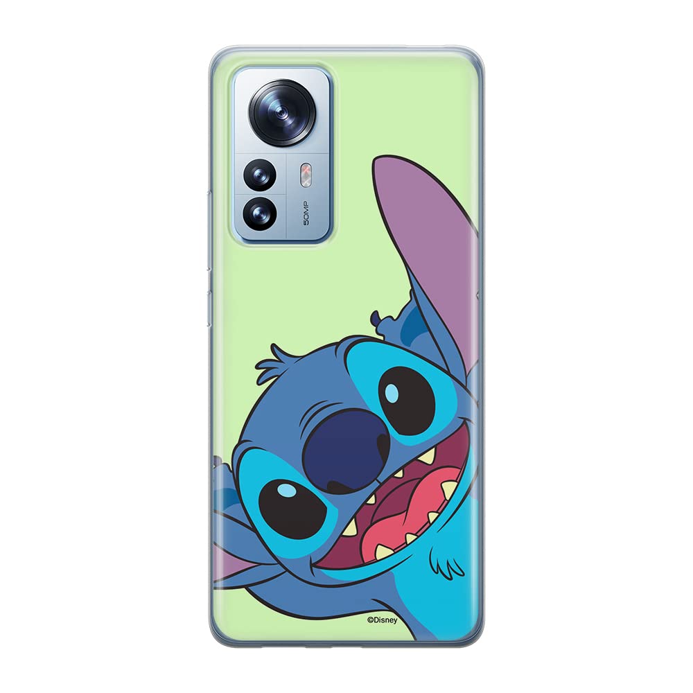 ERT GROUP mobile phone case for Xiaomi 12 / 12X original and officially Licensed Disney pattern Stich 016 optimally adapted to the shape of the mobile phone, case made of TPU