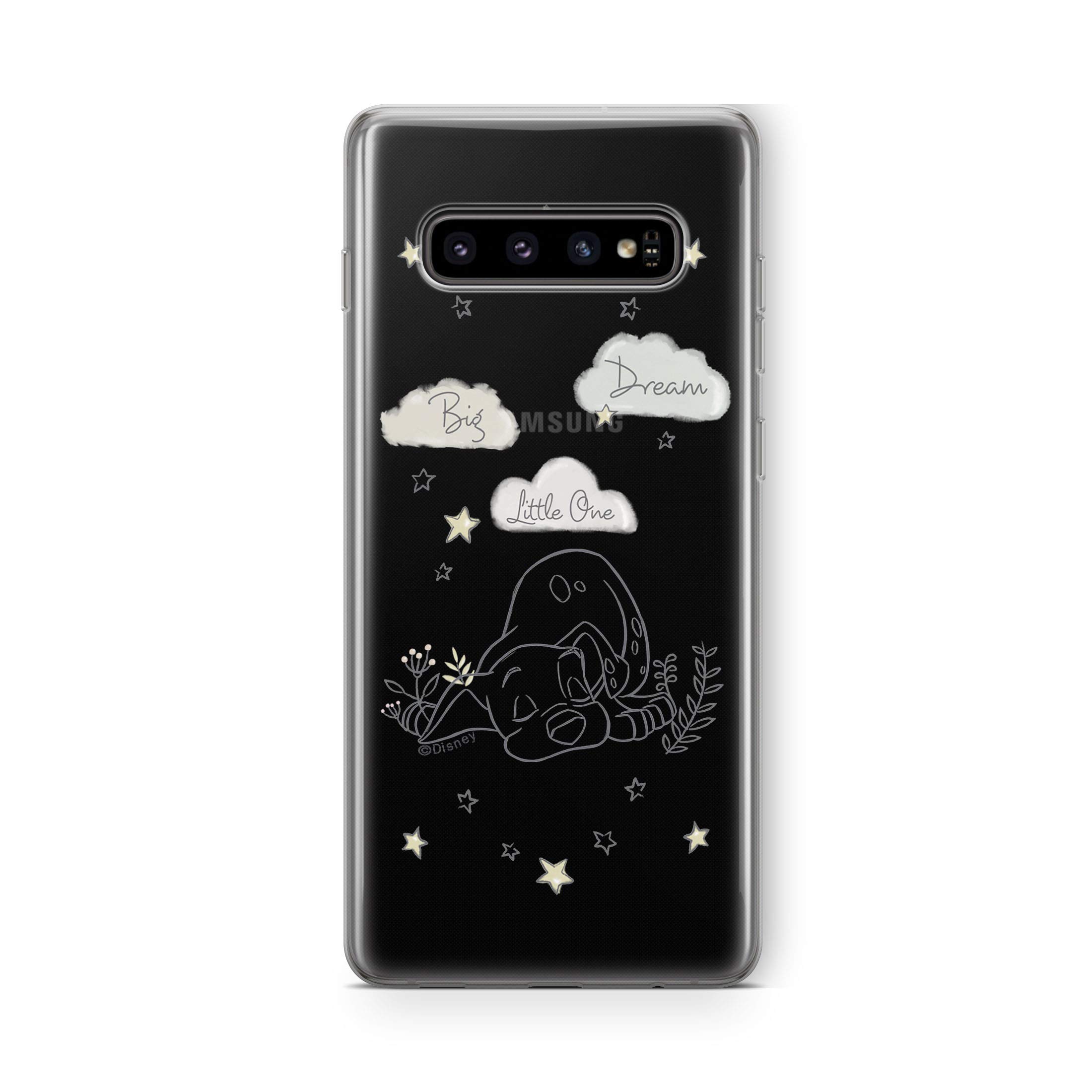 ERT GROUP mobile phone case for Samsung S10 original and officially Licensed Disney pattern Dalmatian 001 optimally adapted to the shape of the mobile phone, partially transparent