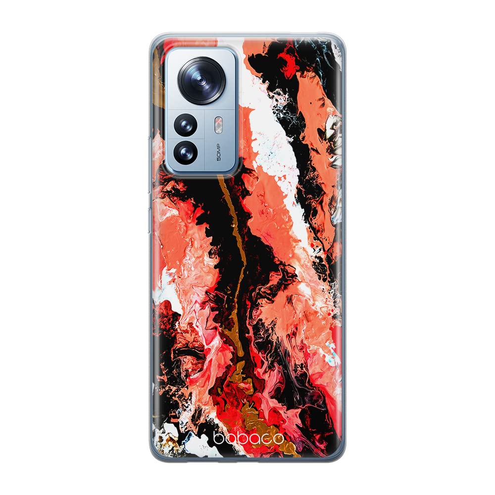 Babaco ERT GROUP mobile phone case for Xiaomi 12 PRO original and officially Licensed pattern Abstrakt 024 optimally adapted to the shape of the mobile phone, case made of TPU