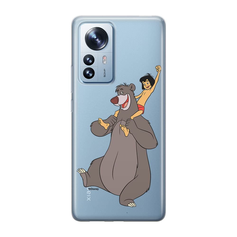 ERT GROUP mobile phone case for Xiaomi 12 PRO original and officially Licensed Disney pattern Jungle Book 002 optimally adapted to the shape of the mobile phone, partially transparent