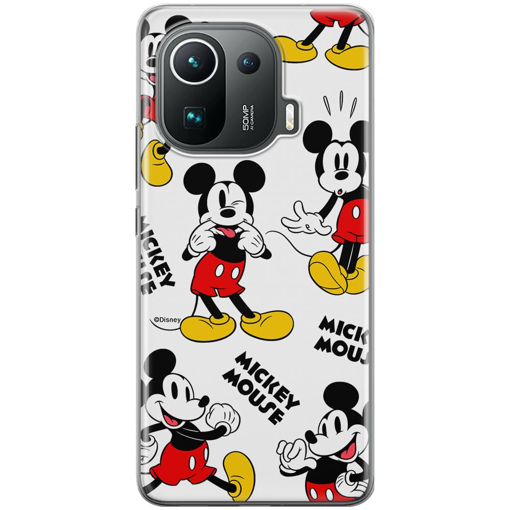 ERT GROUP mobile phone case for Xiaomi MI 11 PRO original and officially Licensed Disney pattern Mickey 050 optimally adapted to the shape of the mobile phone, case made of TPU