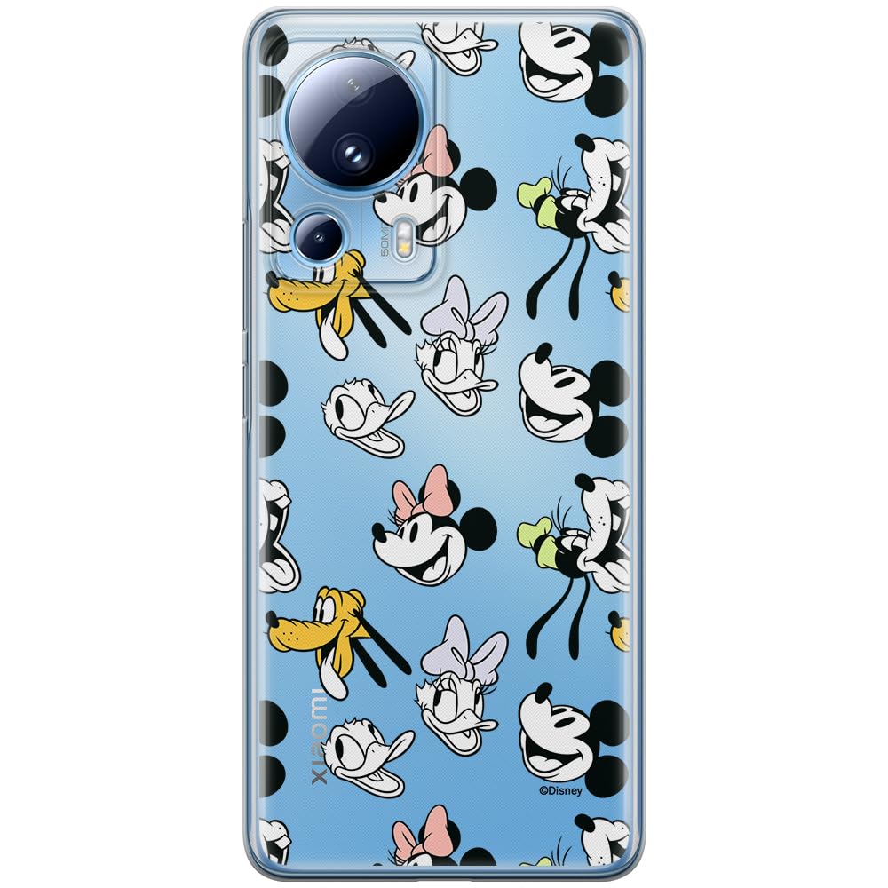 ERT GROUP mobile phone case for Xiaomi 13 LITE/CIVI 2 original and officially Licensed Disney pattern Disney Friends 005 optimally adapted to the shape of the mobile phone, partially transparent