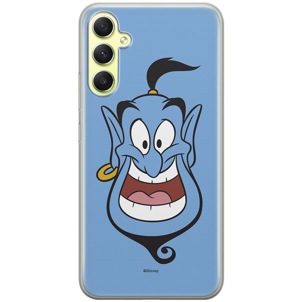 ERT GROUP mobile phone case for Samsung A34 5G original and officially Licensed Disney pattern Genie 001 optimally adapted to the shape of the mobile phone, case made of TPU